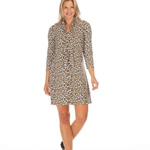 🛍️(NWT)Duffield Lane Cheetah Print Dress-One size left!!